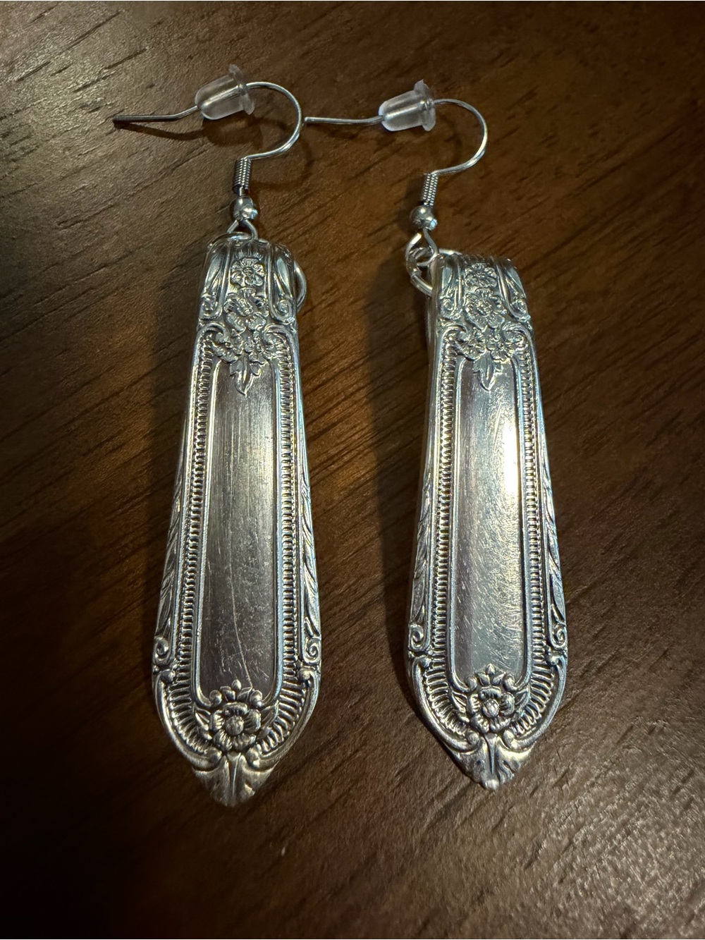 Cotillion Silverware Earrings
